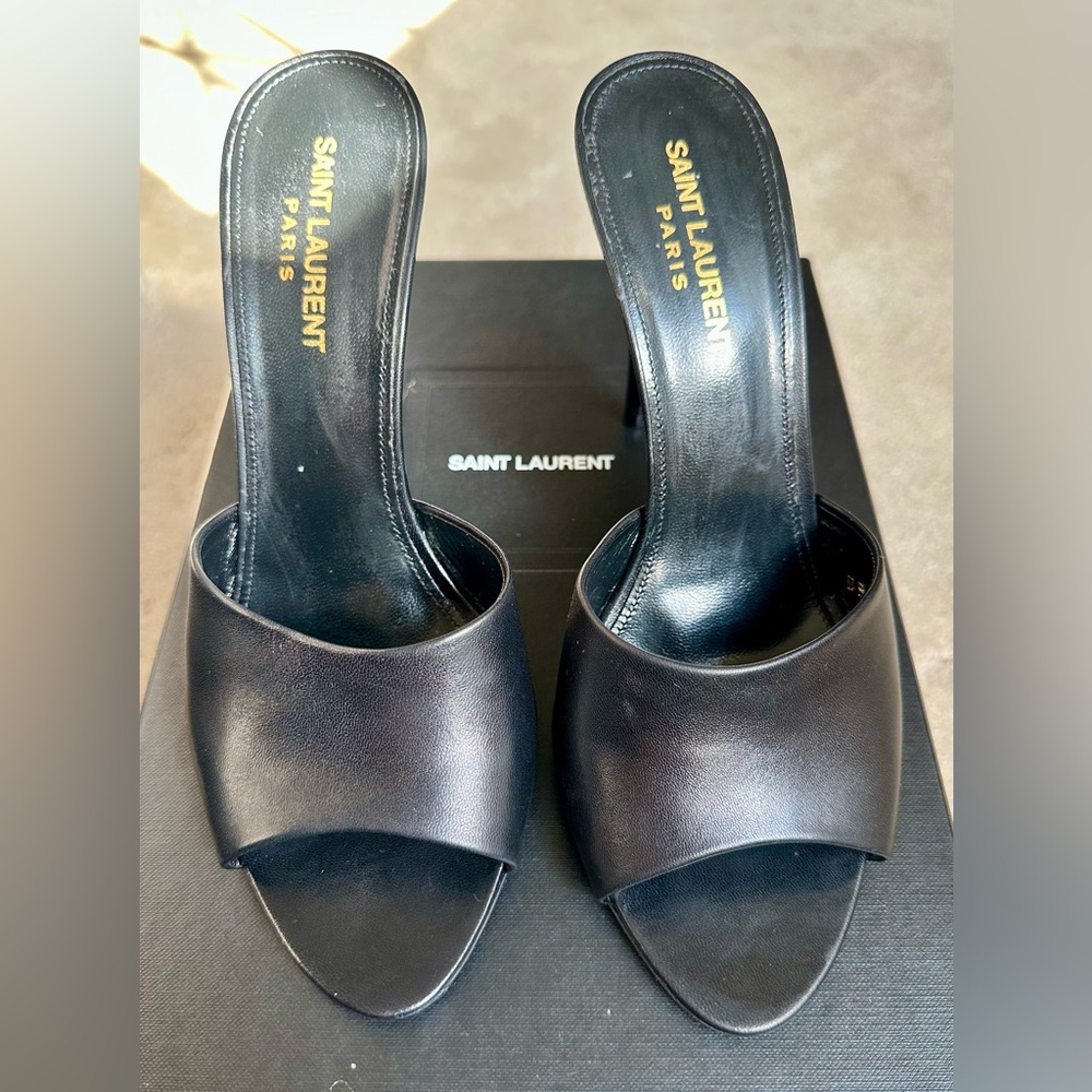 Saint Laurent Black LA 16 95 Sandals